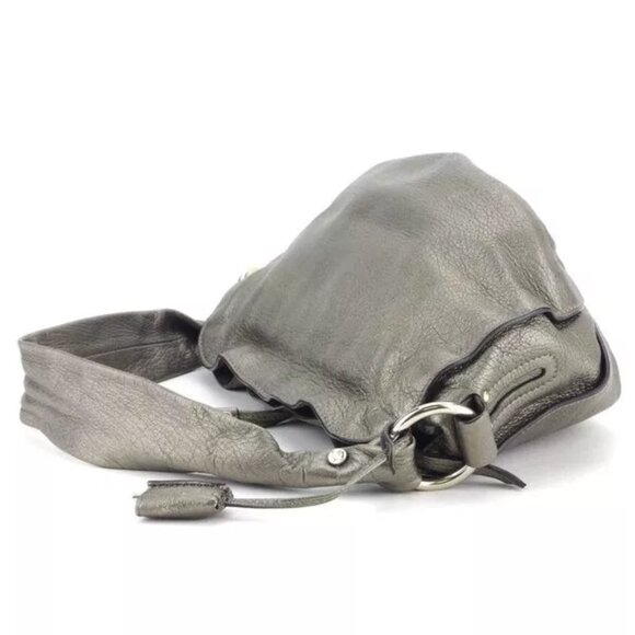 CELINE handbags charcoal gray Authentic used - Picture 4 of 6